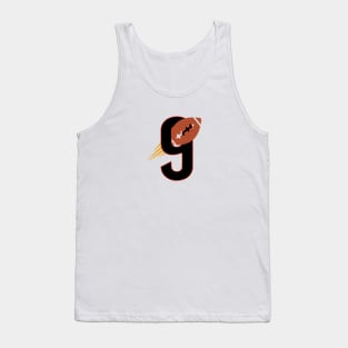 Joe Burrow number 9 Bengals Quarterback Tank Top